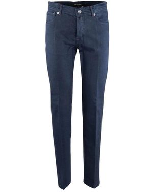 Kiton Slim-Fit Jeans - Blue