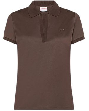 Sun 68 Polohemd - Braun