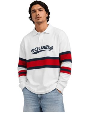 Equalite Axel Langarm Poloshirt - Rot
