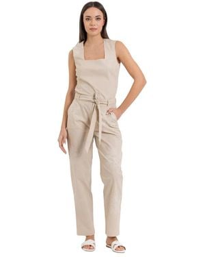 Kocca Straight Trousers - Natural