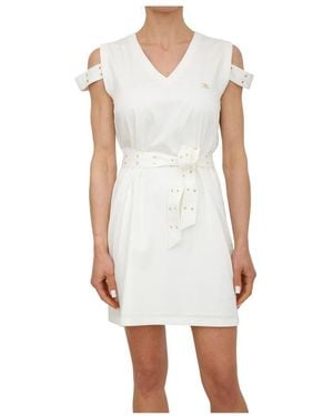 Liu Jo Short Dresses - White