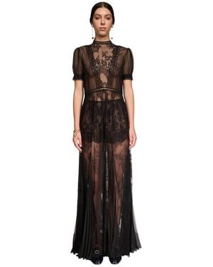 Vivetta Langes Kleid - Schwarz