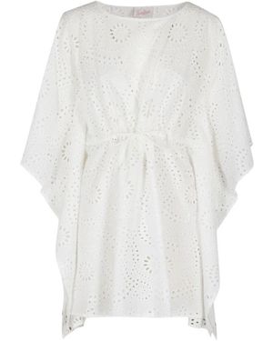 MC2 Saint Barth Jassen ,Wit ,Katoen Cotton Caftan