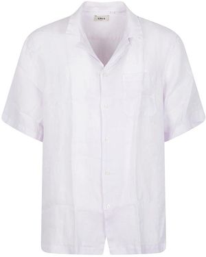 Altea Hadley Short Sleeve Shirt - Wit