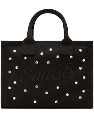 Sun 68 Tote Bags - Nero
