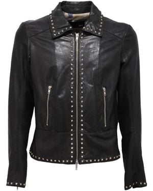 Bully Leather Jackets - Black