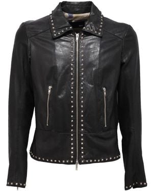 Bully Leather Jackets - Black