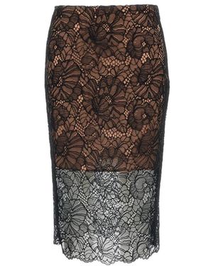ROTATE BIRGER CHRISTENSEN Midi Skirts - Brown