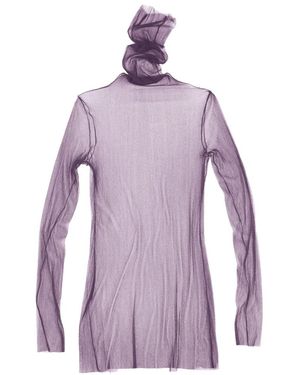 Cortana Long Sleeve Tops - Violet