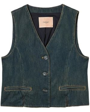Twinset Vests - Verde