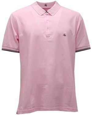 Fay Polo Shirts - Pink
