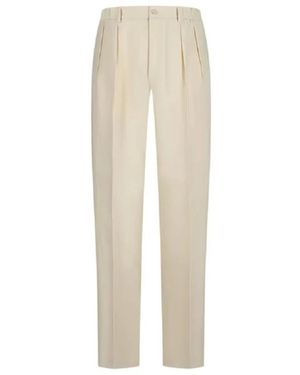 Tagliatore Suit Trousers - Natural