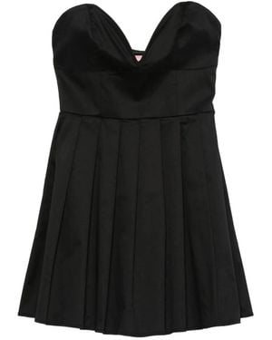 Twentyfourhaitch Flores Mini Jurk - Zwart
