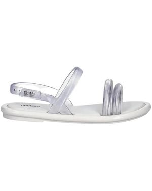 Melissa Flat Sandals - Blanco