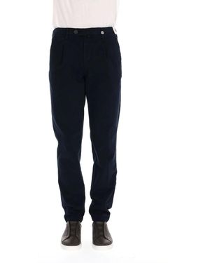Myths Slim-Fit Trousers - Blue