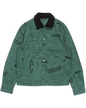 RIPNDIP Light Jackets - Verde