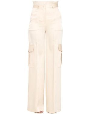 SIMONA CORSELLINI Straight Trousers - Neutro