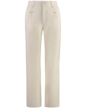 See By Chloé Straight Trousers - Natural