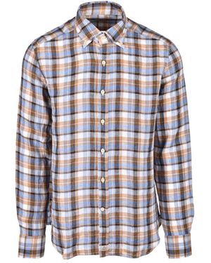 Sonrisa Linnen Casual Shirt - Blauw