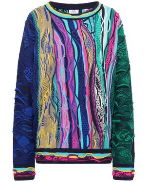 carlo colucci Round-Neck Knitwear - Azul