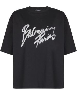 Balmain T-Shirts - Black