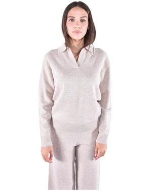MC2 Saint Barth Eze Polo Pullover - Lila