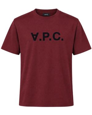 A.P.C. Standard Grand Vpc Gots - Rood