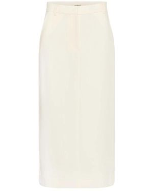 Soaked In Luxury Midi Skirts - Neutro