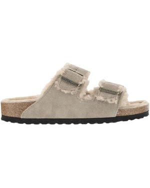 Birkenstock Sliders - Wit