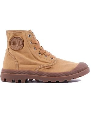 Palladium Lace-Up Boots - Marron