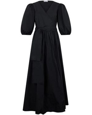 RED Valentino Wrap Dresses - Black