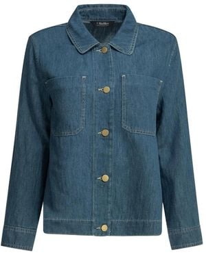 Max Mara Galante Denim Jacket - Blauw