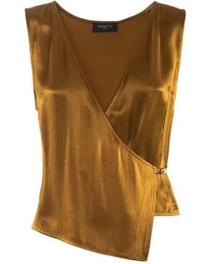 Nenette Tops ,Groen ,Top - Bruin