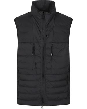 Stone Island Jassen ,Zwart ,Nylon Seamless Tunnel Nylon Down-Tc Vest