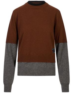 Marni Round-Neck Knitwear - Marrón
