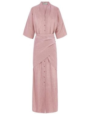 Cortana Shirt Dresses - Pink