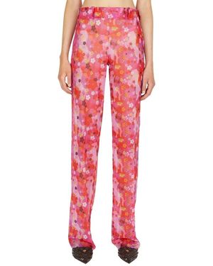 Louise Lyngh Bjerregaard Wide Trousers - Rouge