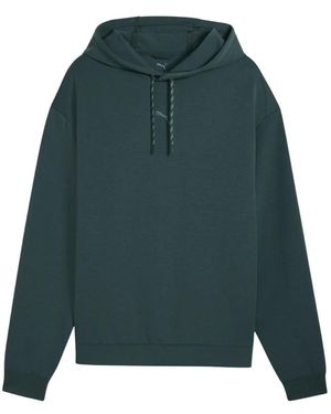 PUMA Sport Logo Play Fleece Hoodie - Groen