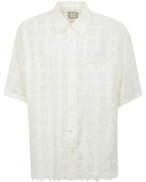 WOOYOUNGMI Short Sleeve Shirts - Blanco