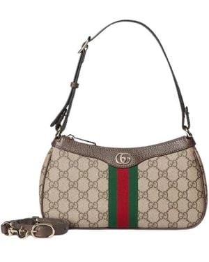 Gucci Ophidia Small Shoulder Bag - Braun