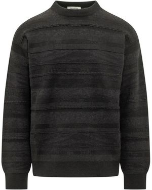 Laneus Truien & Vesten ,Zwart ,Round-Neck Truien