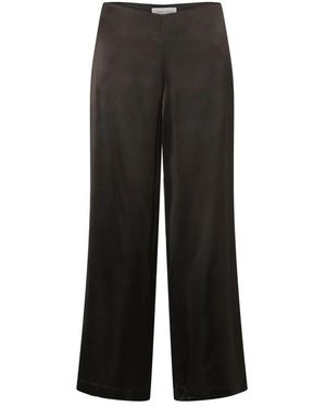 Part Two Wide Trousers - Negro