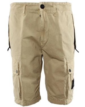 Stone Island Casual Shorts - Natural