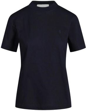 Ballantyne Katoenen T-Shirt Met Ronde Hals - Blauw