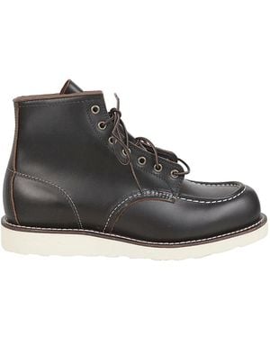 Red Wing Lace-Up Boots - Black