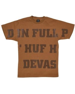 Huf T-Shirts - Brown
