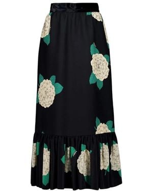 Valentino Garavani Maxi Skirts - Black