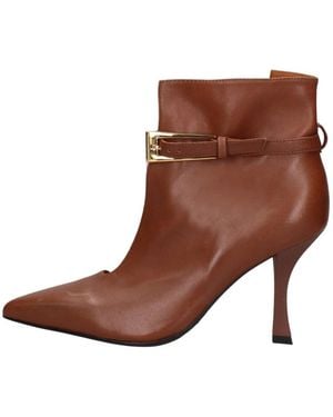 Marc Ellis Heeled Boots - Marron