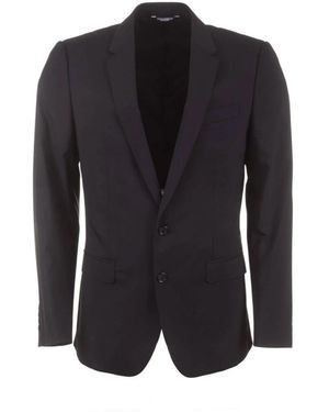 Dolce & Gabbana 2 Knopen Blazer - Zwart