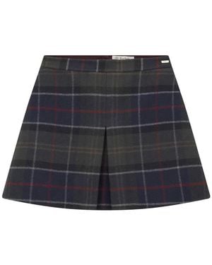 Barbour Kurzer Rock - Blau